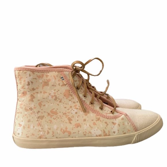 Toms Camarillo Floral  High Top Sneakers Size 8 - Picture 4 of 11